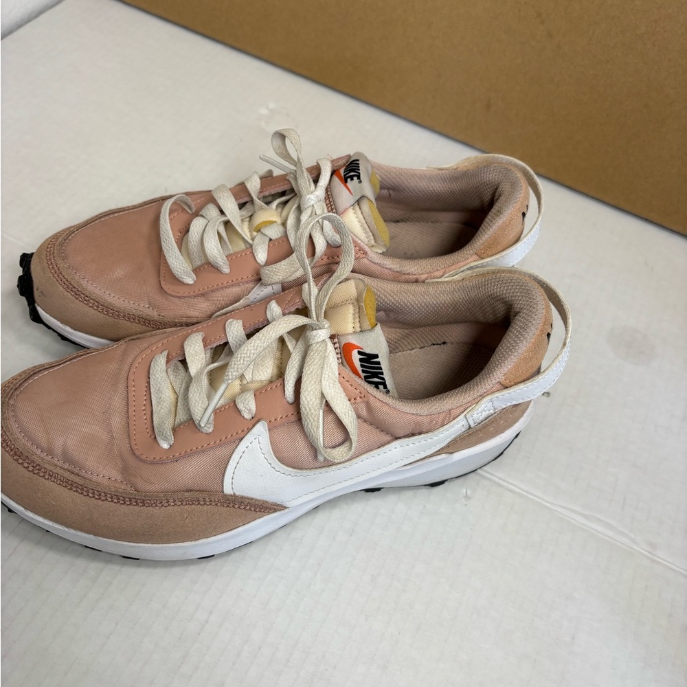 Nike Women's Waffle Debut Mauve Blush Pink White Air sz 7.5 - Picture 3 of 15